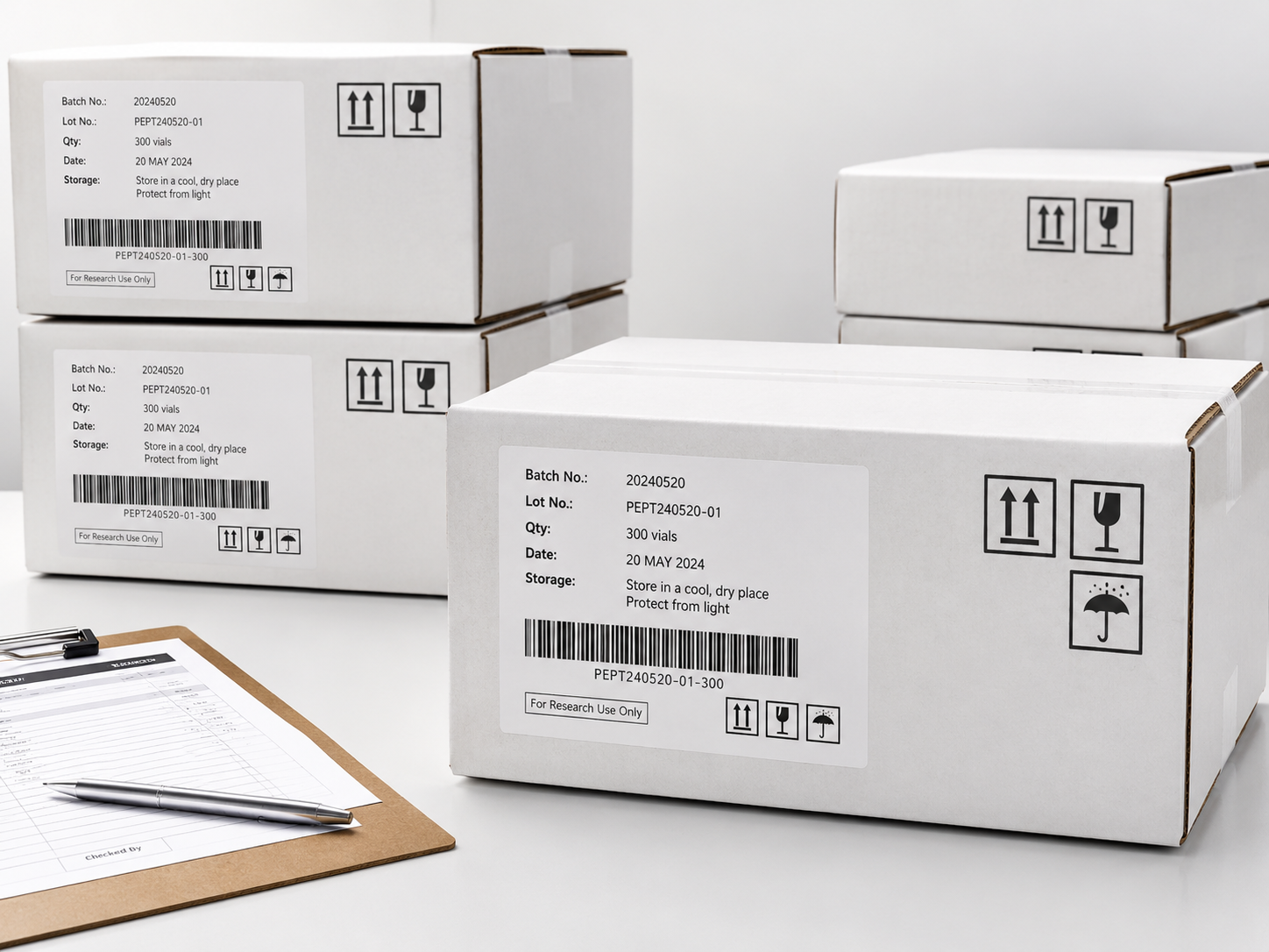 Outer cartons & labelling