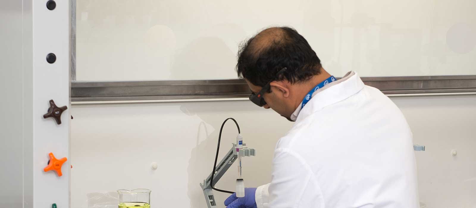 Contrôle qualité dans un laboratoire de matériaux de recherche